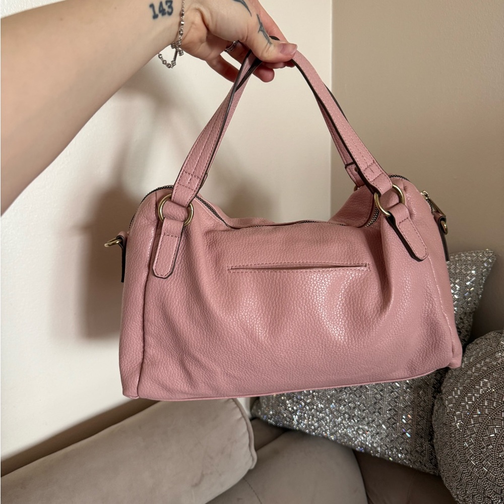 Juicy Couture Pink Shoulder Bag with Charm Accents - Picture 2 of 10
